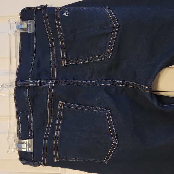 Women's Rag And Bone Beckett 10 Inch Bell Dark Blue Jeans Size 25 - Picture 5 of 9